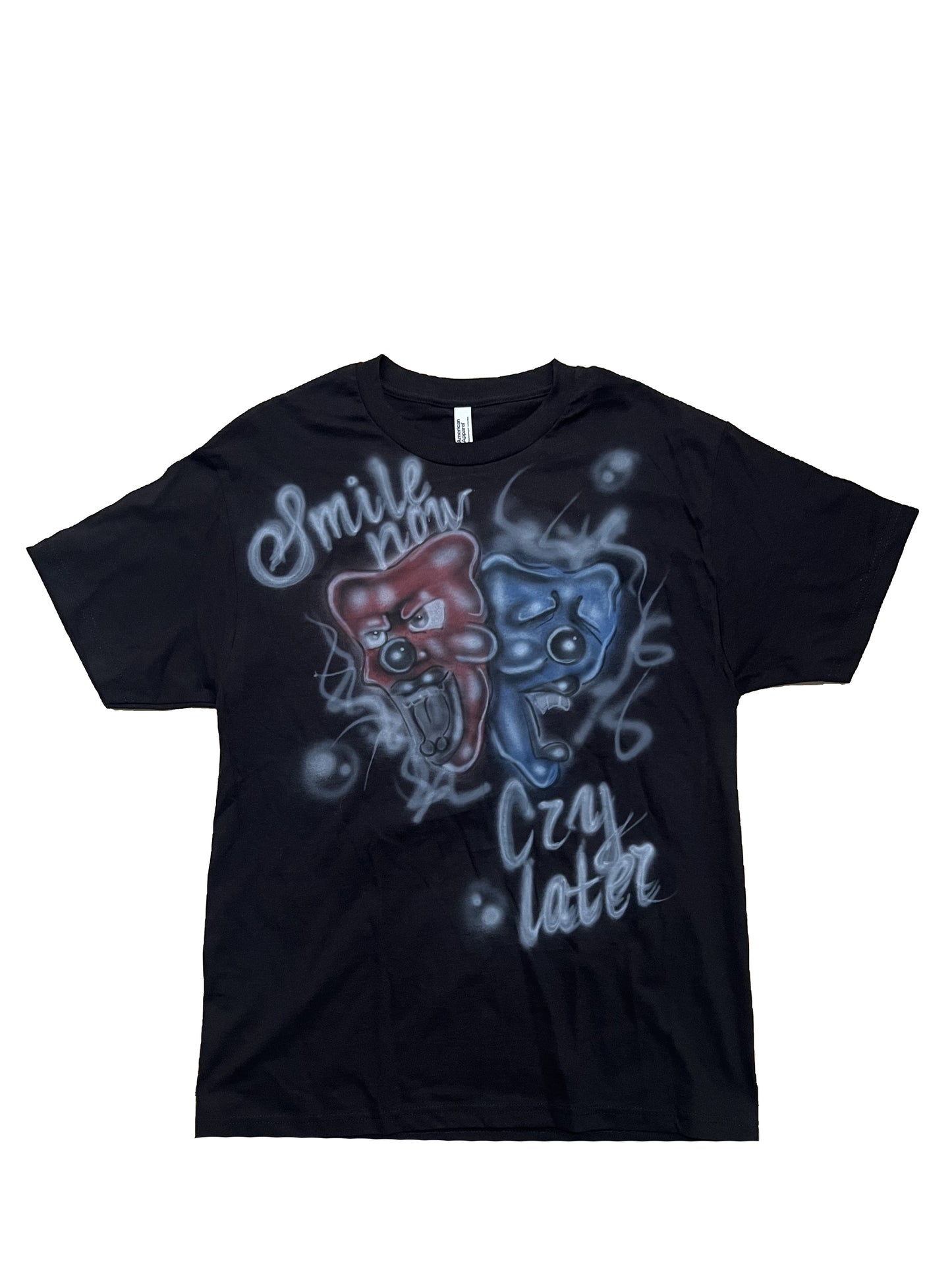 smile now cry later